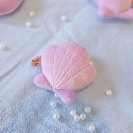 Shell Plush Pin