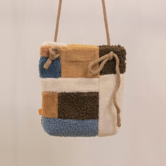 Teddy Mosaic Bag_Brown Blue
