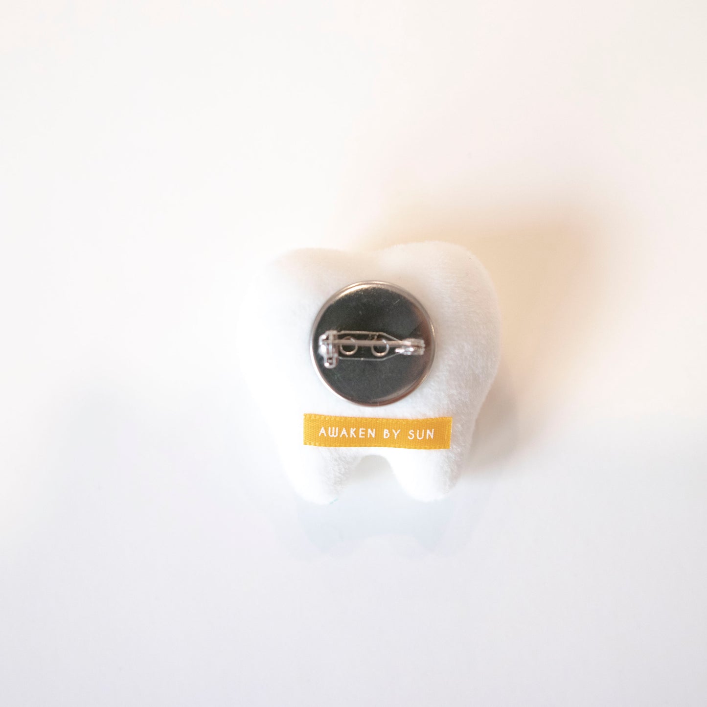 Tooth Plush Pin