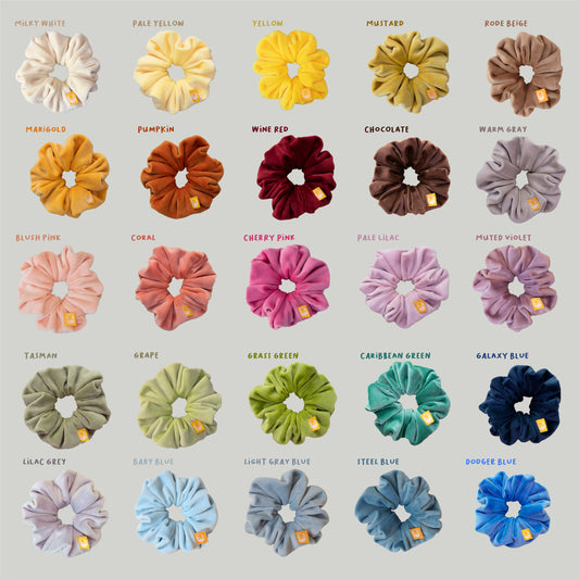 Soft Velvet Scrunchie