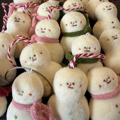 Handmade Snowman Plush Gift