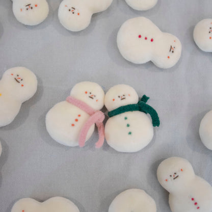Handmade Snowman Plush Gift