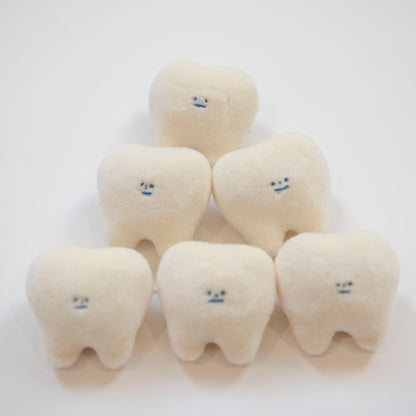 Tooth Plush Pin