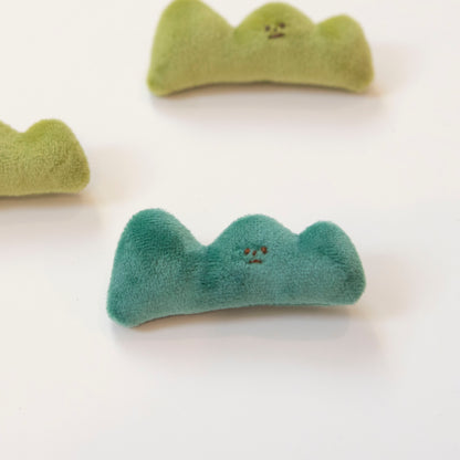 Grass Plush Pin