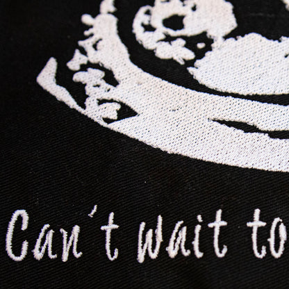 Custom Baby Ultrasound Embroidery Art | Back&White