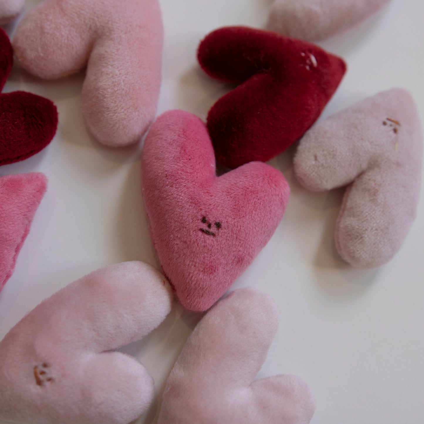 Heart Plush Pin