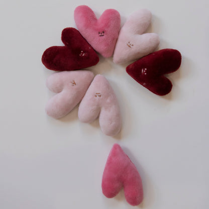 Heart Plush Pin