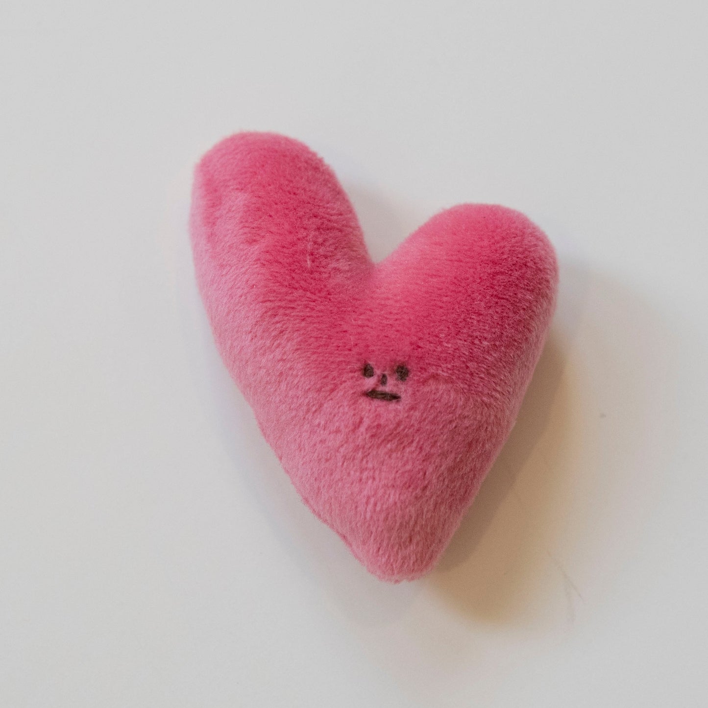 Heart Plush Pin