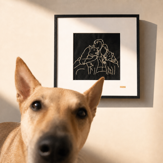 Storyline — Custom Pet Embroidery Portrait