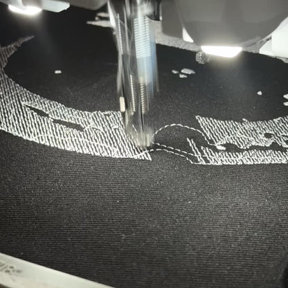 Custom Baby Ultrasound Embroidery Art | Back&White