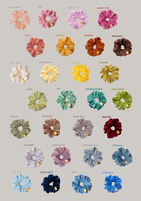 Soft Velvet Scrunchie